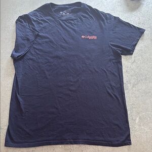 Columbia Blue Short Sleeve Tee Casual Comfort